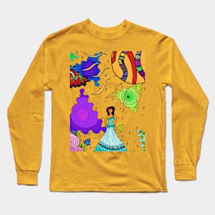 Squiggles Long Sleeve T-Shirt